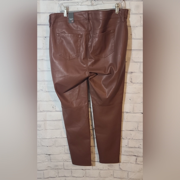 New Torrid Faux Leather Pants 12T - Picture 2 of 6